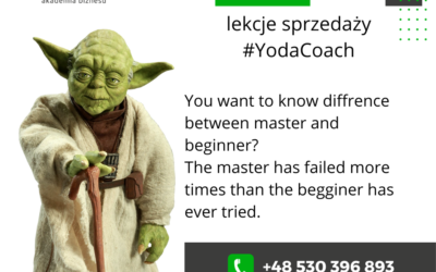 Czego Handlowiec lub Kierownik sprzedaży może nauczyć się od mistrza Yody?