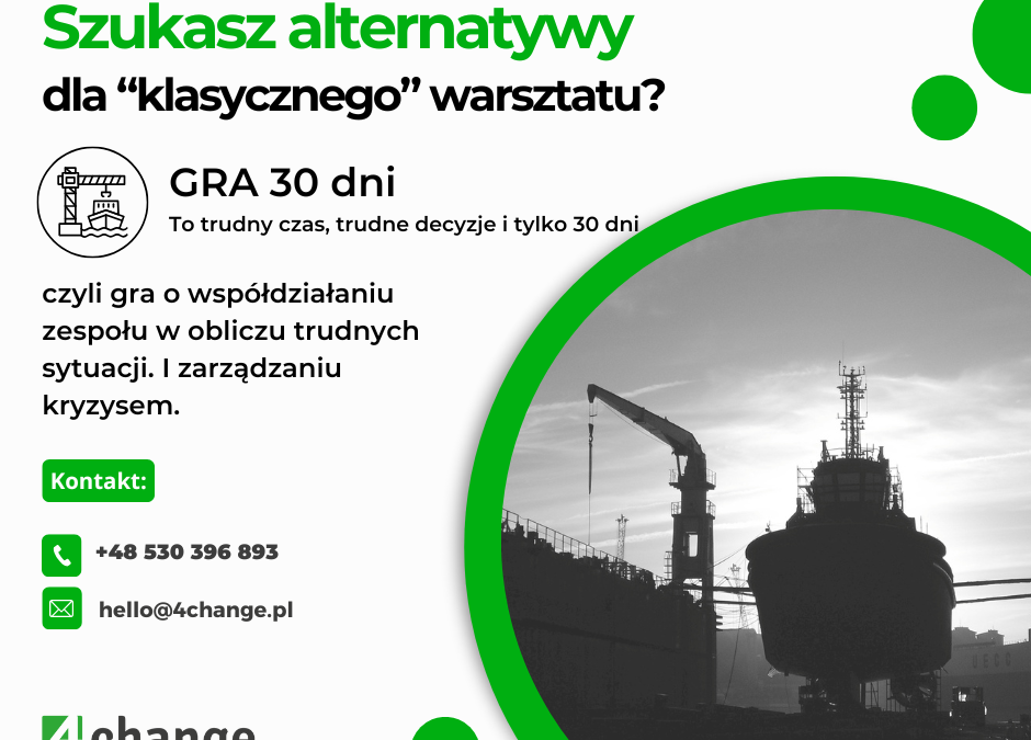 30 DNI – Gra o przywództwie i zarządzaniu zespołem