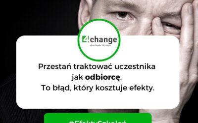 Szkolenie to nie wydarzenie. To decyzja uczestnika.